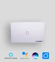 Interruptor inteligente glass touch 1 gang