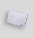 Interruptor inteligente glass touch 2 gang