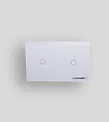 Interruptor inteligente glass touch 2 gang